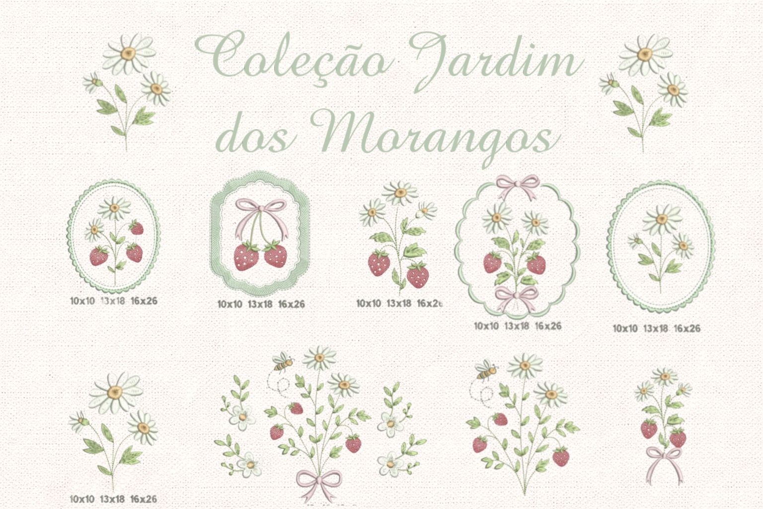 Coleção Jardim de Morangos