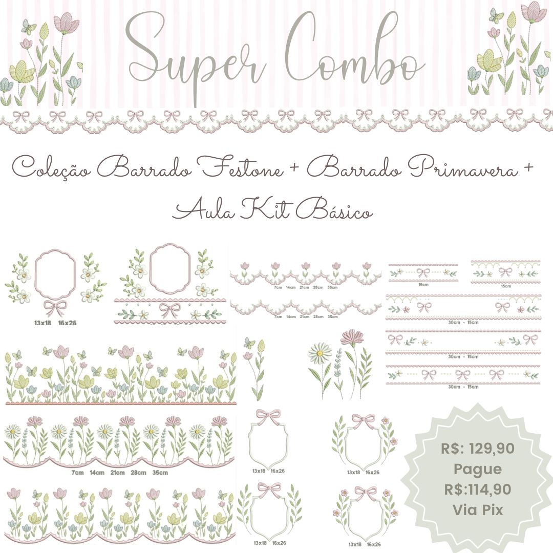 Domine o Aparelho de Viés + Aula kit Básico + 2 Coleções